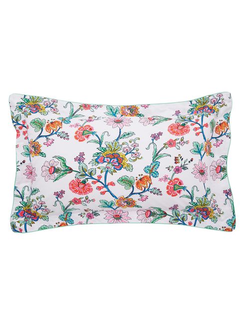 Joules White Indienne Floral Duvet Cover and Pillowcase Set