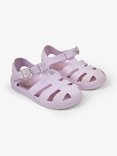 JoJo Maman Bébé Lilac Jelly Sandals