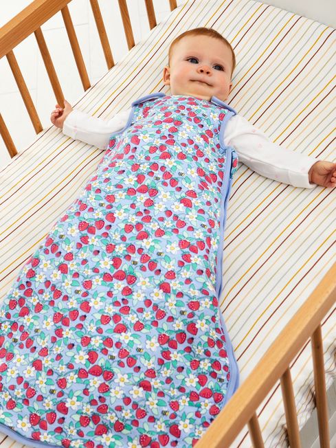 Blue Strawberry 2.5 Tog Baby Sleeping Bag