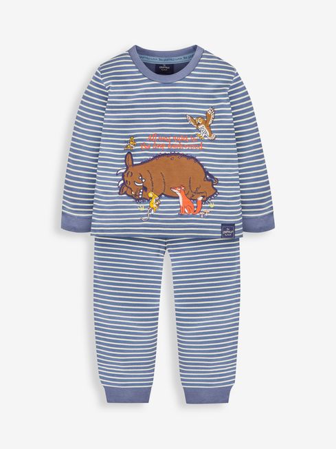 Indigo Blue The Gruffalo Striped Cotton Pyjamas