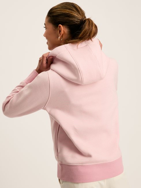 Pink cowl neck hoodie outlet