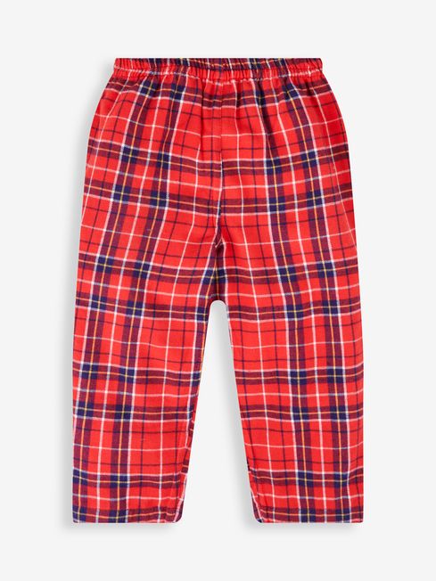 Buy JoJo Maman B b Kids Farmer Christmas Tartan Pyjamas from the