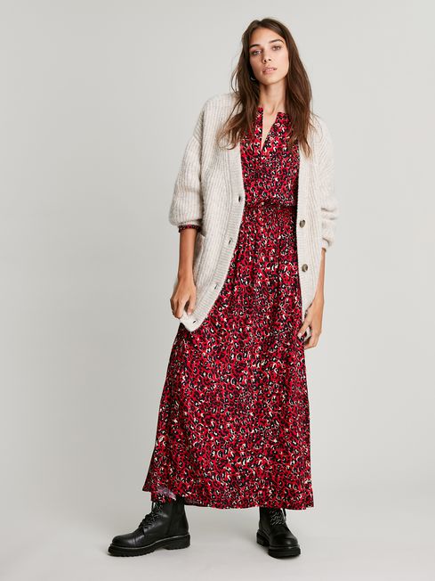 Joules Red Maya Shirt Dress