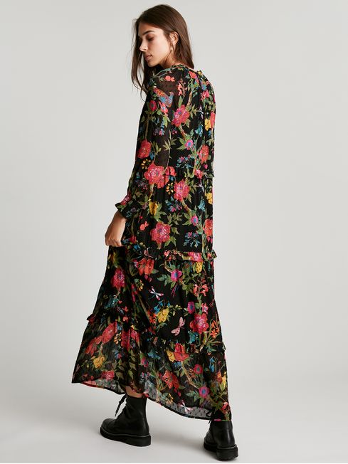 Joules floral dress outlet