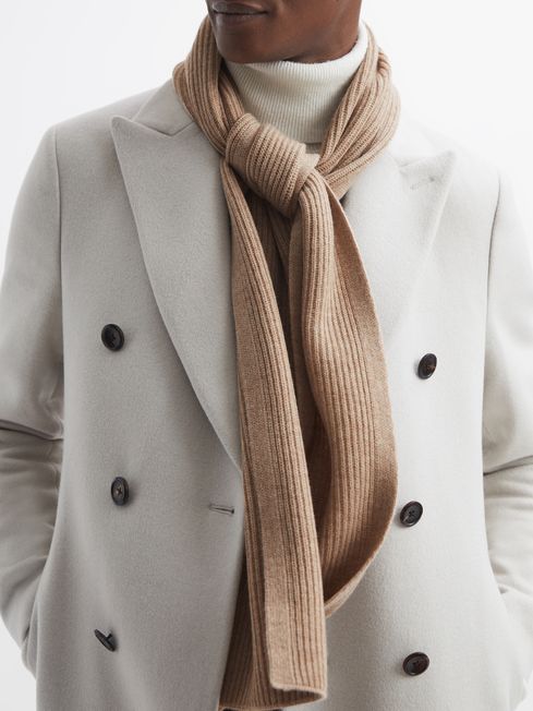 Mens peacoat with on sale scarf