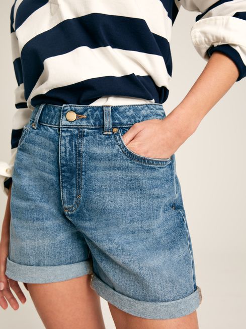 Joules denim shorts clearance
