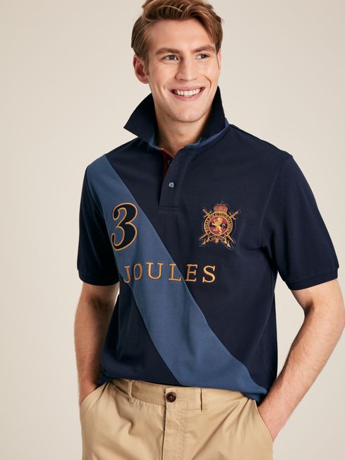 Joules navy polo shirt cheap
