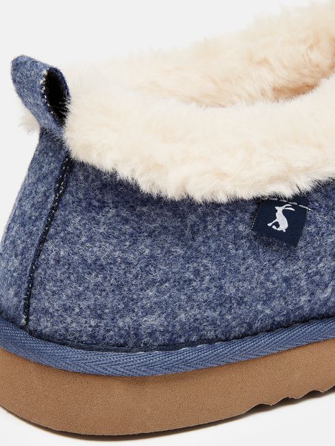 Joules fluffy slippers sale