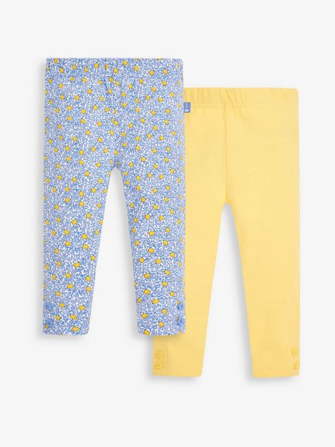 Girls lemon leggings deals