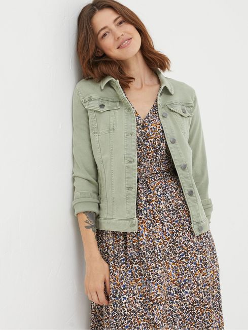Fat face girls denim jacket top