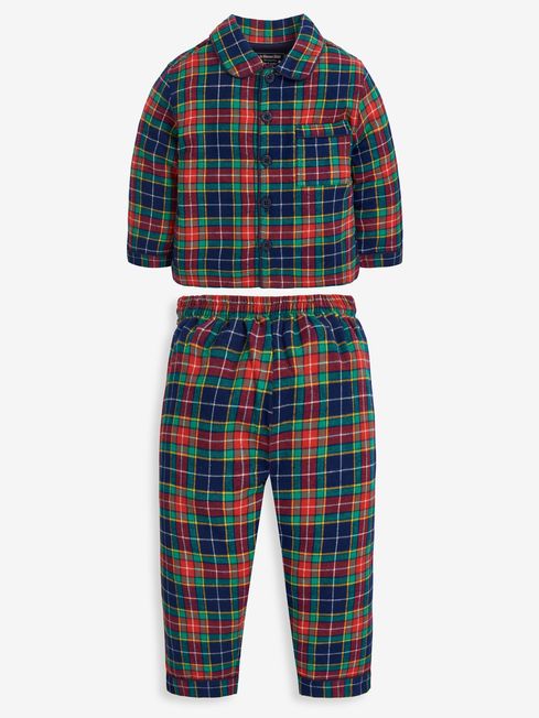 Kids check pyjamas sale