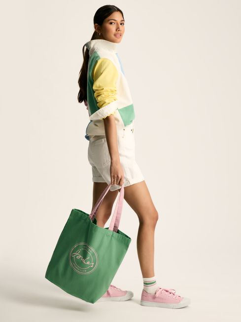 Joules green bag outlet