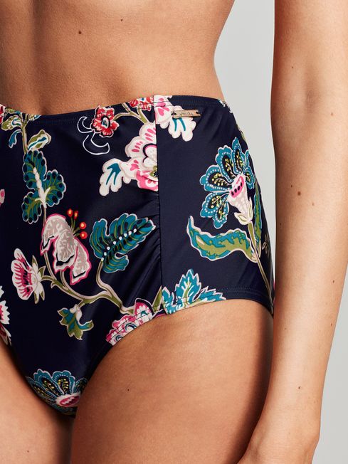 Joules Jasmine Navy Floral Bikini Bottoms