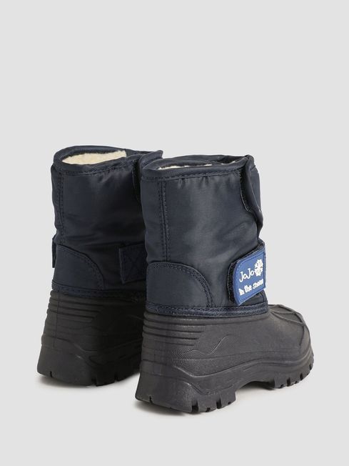 Navy Alpine Snow Boots JoJo Maman Bebe