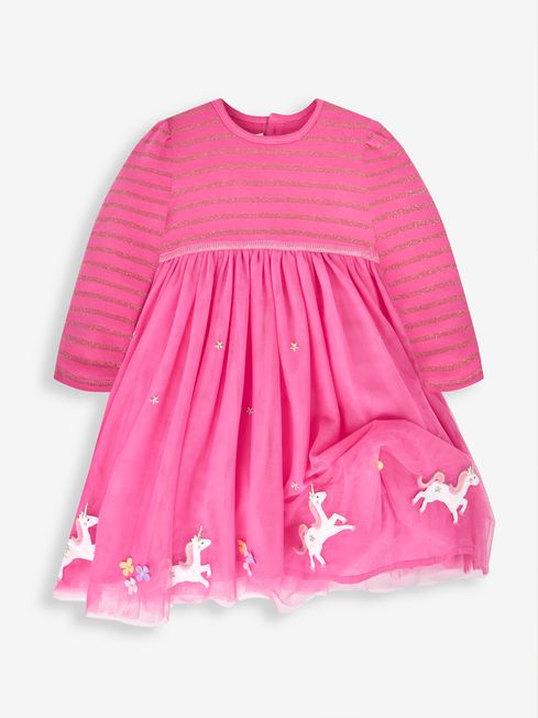 Girls unicorn party dress 2025