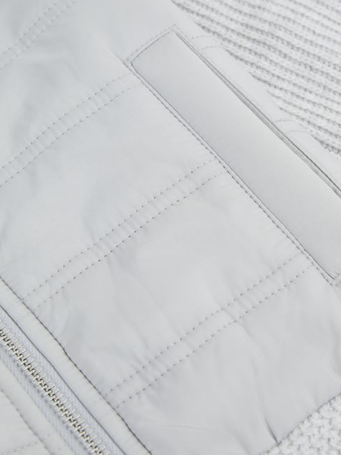Reiss trainer zip shop through