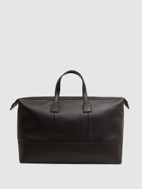 Reiss Carter Leather Holdall - REISS