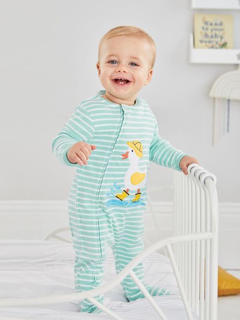 Jojo maman hot sale bebe duck sleepsuit