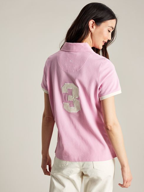 Beaufort Pink Polo Shirt Joules