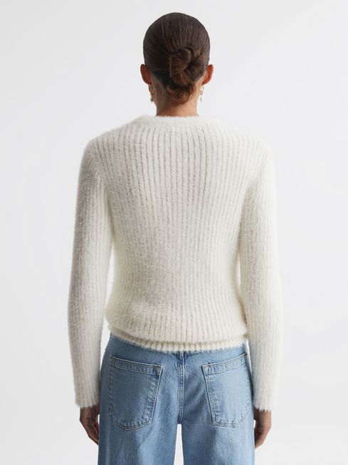 Reiss top white jumper