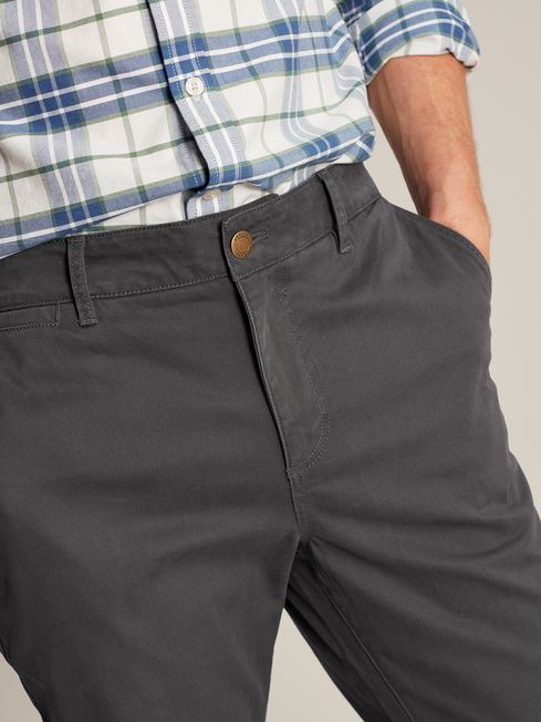 Grey chinos men deals