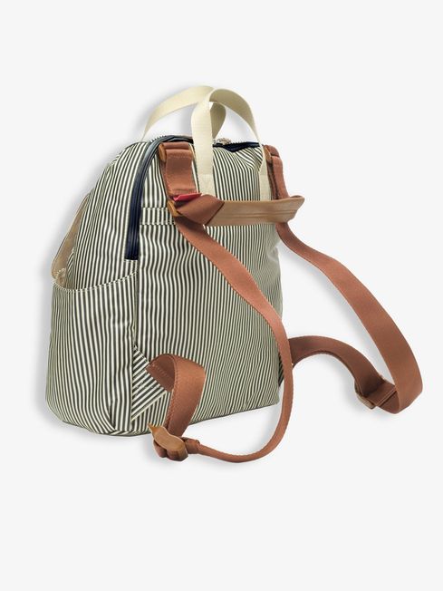 Robyn Convertible Backpack Faux Leather Pale Grey