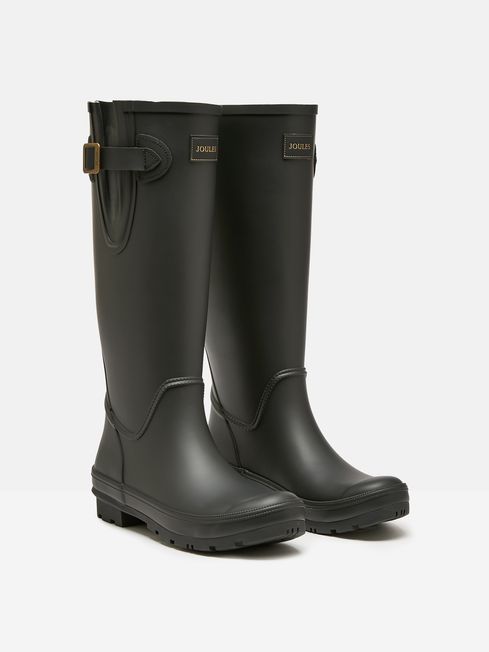 Joules navy padded welly discount