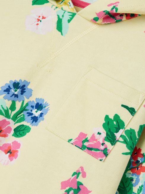 Joules floral hoodie store