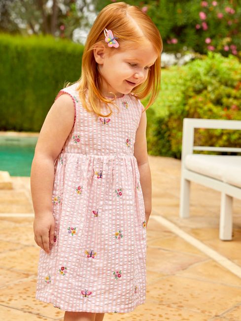 Butterfly best sale embroidered dress