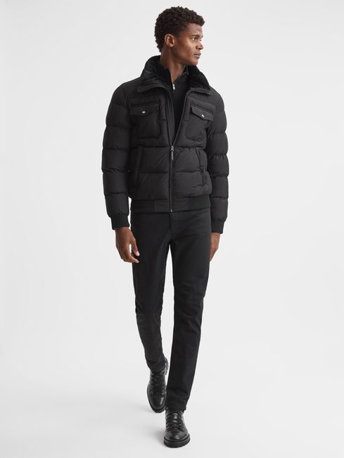 Reiss faux fur jacket hot sale
