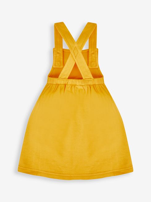 Girls mustard pinafore new arrivals