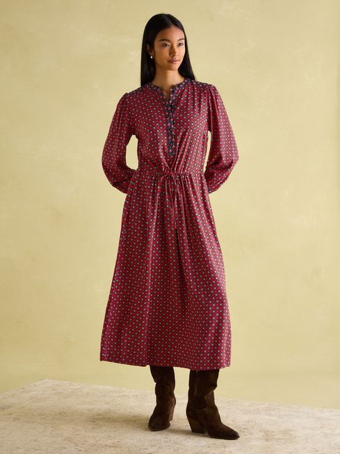Joules red dress top