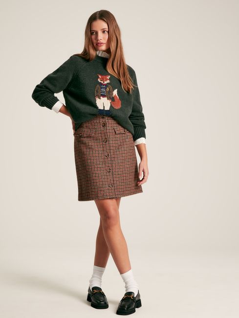 Joules knitwear fox sweater online
