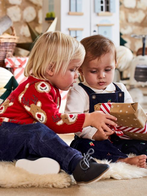 Kids reindeer jumper online