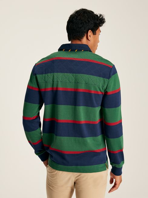 Joules Embellished Blue Rugby Shirt