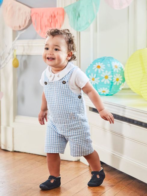 Baby boy clearance short dungarees