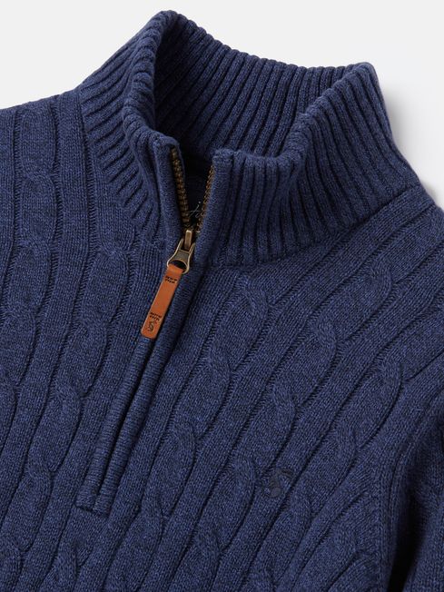 Joules hillside half zip jumper sales