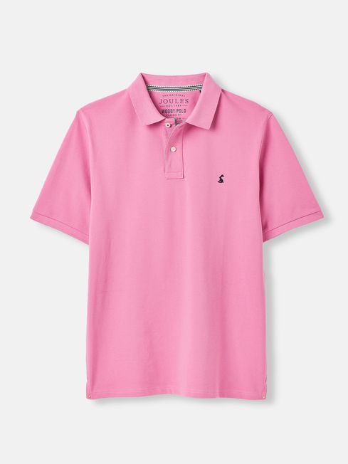 Joules pink hotsell polo shirt