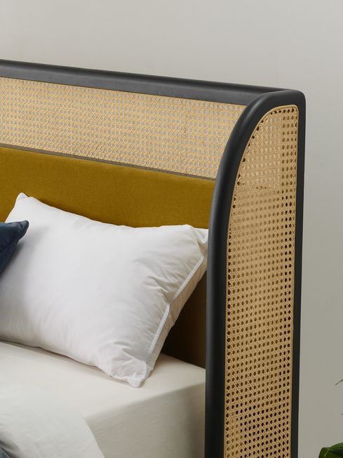 Made sales rattan bed