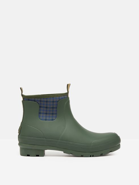 Joules Foxton Wellibobs Green Neoprene Lined Ankle Wellies