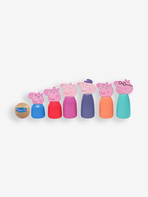 Peppa pig discount wooden skittles