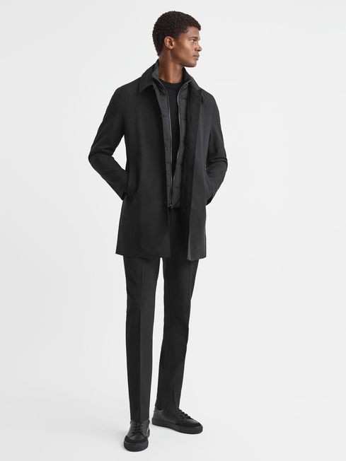 Reiss Perrin Jacket With Removable Funnel Neck Insert REISS