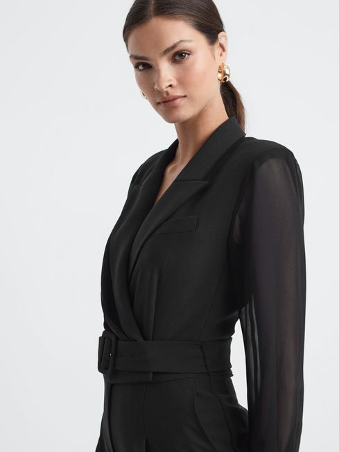 Double top breasted jumpsuit