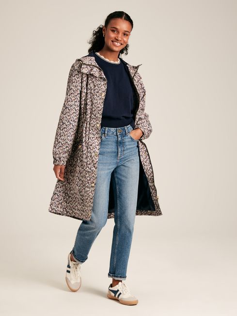 Joules packable raincoat 2025