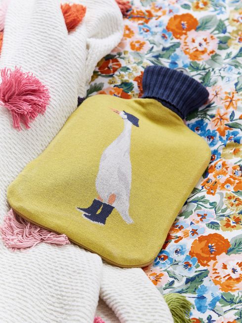 Buy Joules Delia Duck Hot Water Bottle from the Joules online shop