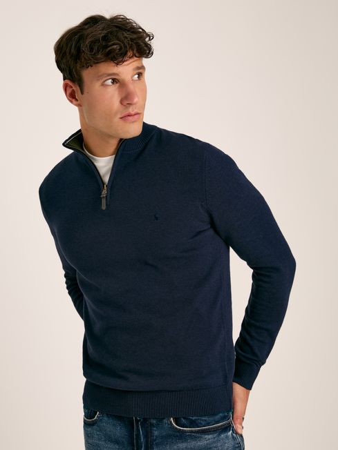 Joules half zip jumper deals