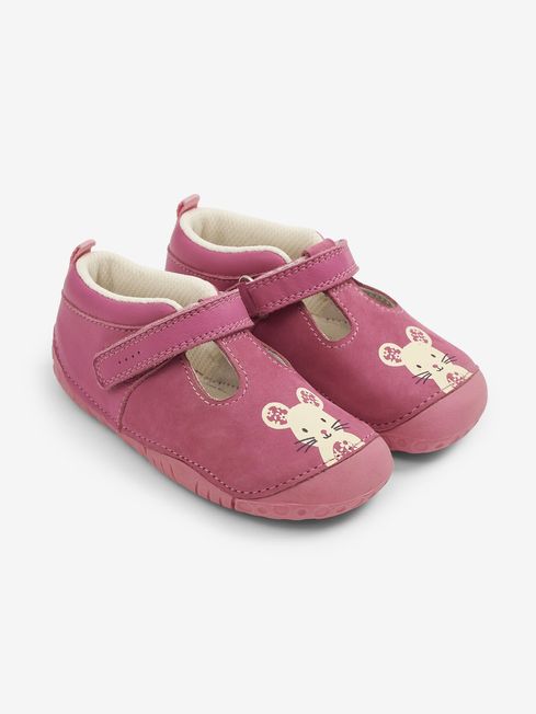Buy Start-Rite Girls' Start-Rite Pink Mouse Pre Walker Shoes from the ...