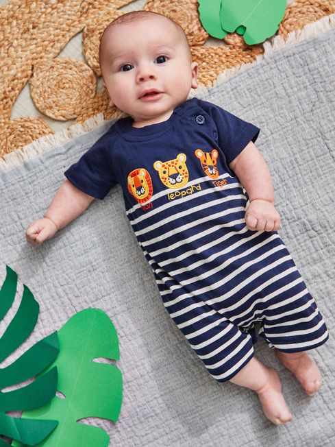 Baby boy clothes store with cats on them