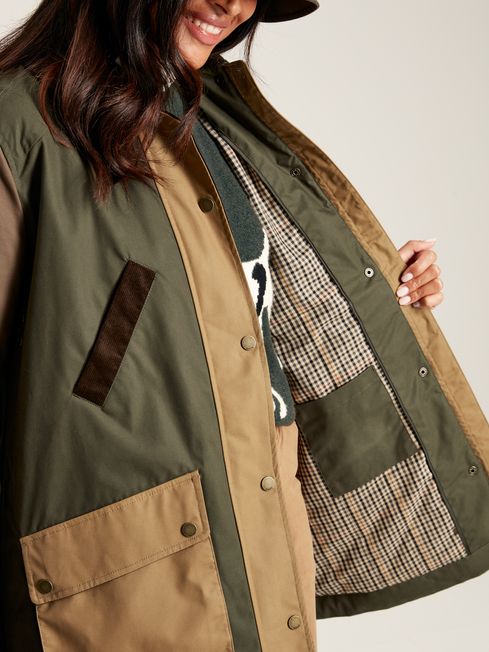 Joules windheath wax trench coat online