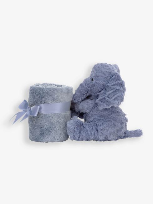 Jellycat blue top elephant soother
